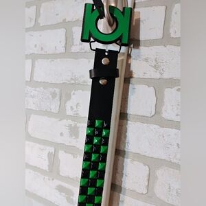 Hot Topic Leather Belt, Size 38 NWTs